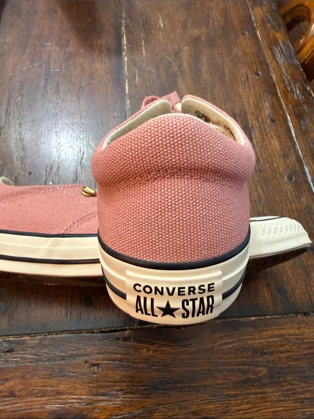 Converse women's Pink All Star Low-Top Sneakers - Picture 4 of 5